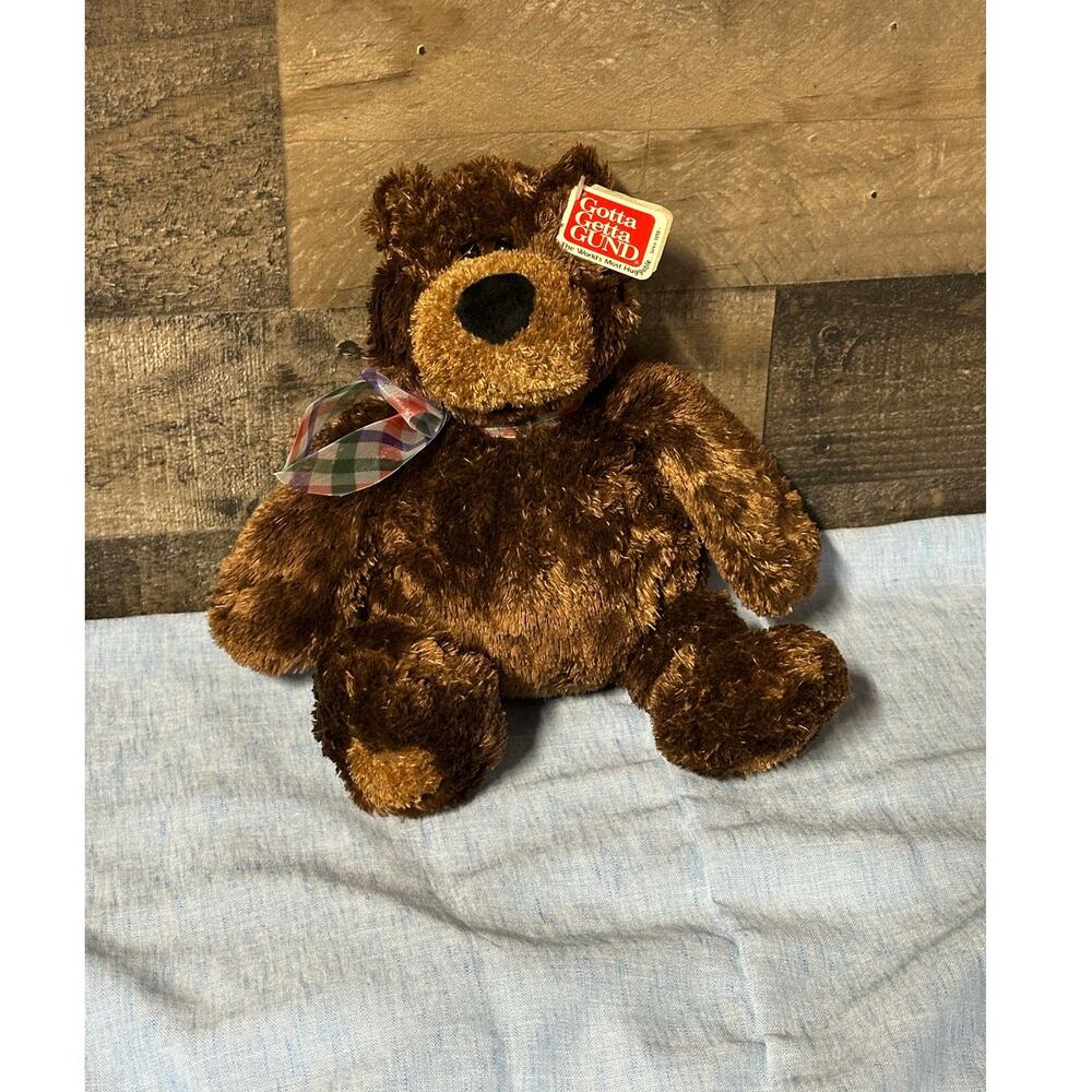 NWT GUND Spencer 15147 Brown Teddy Bear Plush Stuffy